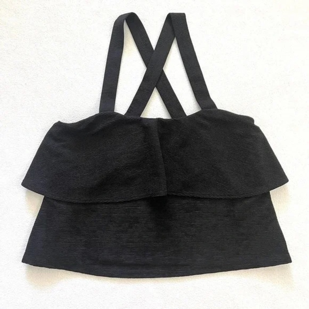 Madewell Texture & Thread Tiered Tank Top